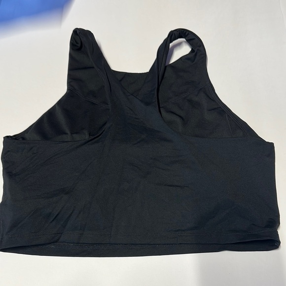 Athleta Black Racerback Sports Bra for Intimates - Picture 3 of 5